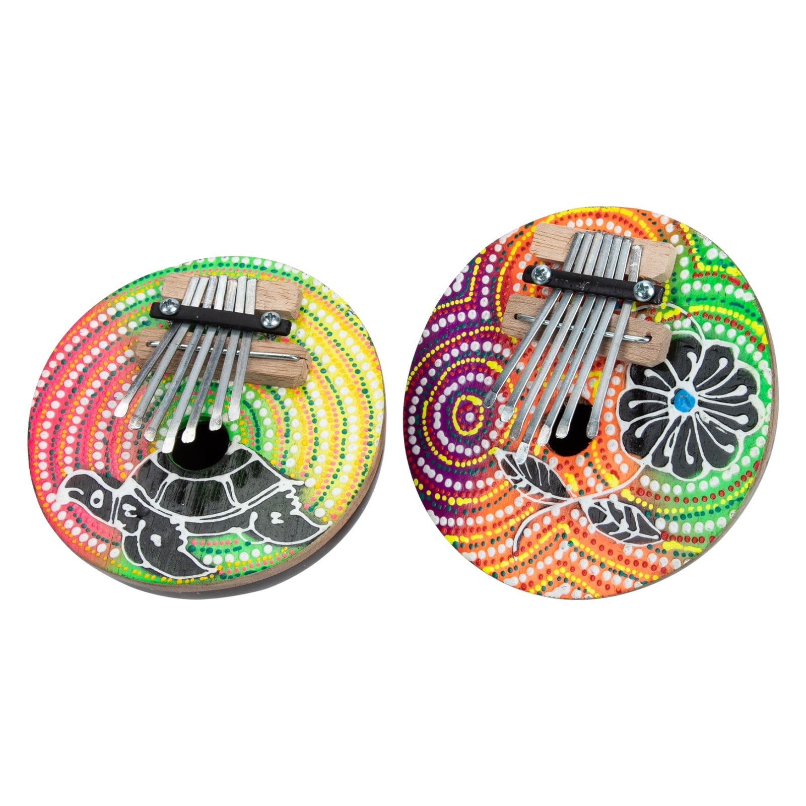 Coconut Shell African Finger Piano Kids Kalimba Music Instrument