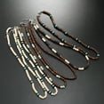 thumbnail image 1 of Coconut Shell Beaded Bead Men's Clavicle Chain Jewelry, 1 of 2