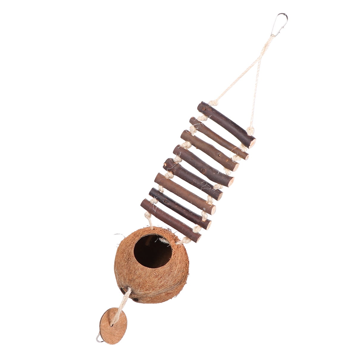 Coconut Shell Bird Nest Bird Nest Nests for Agapornis Shell Ladder Toy