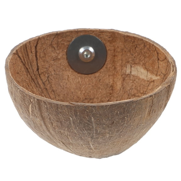 Coconut Shell Bird Nest Cage Hamster Parakeet Toys Pet Cages Resting Birdcage for Natural