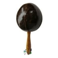 thumbnail image 1 of Coconut Shell Painted Maraca Shaker Hammer Rattle Toy for Music Instrument Lovers, 1 of 8
