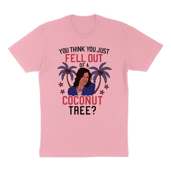 Coconut Tree Kamala 2024 Shirt Unisex X-Large Pink