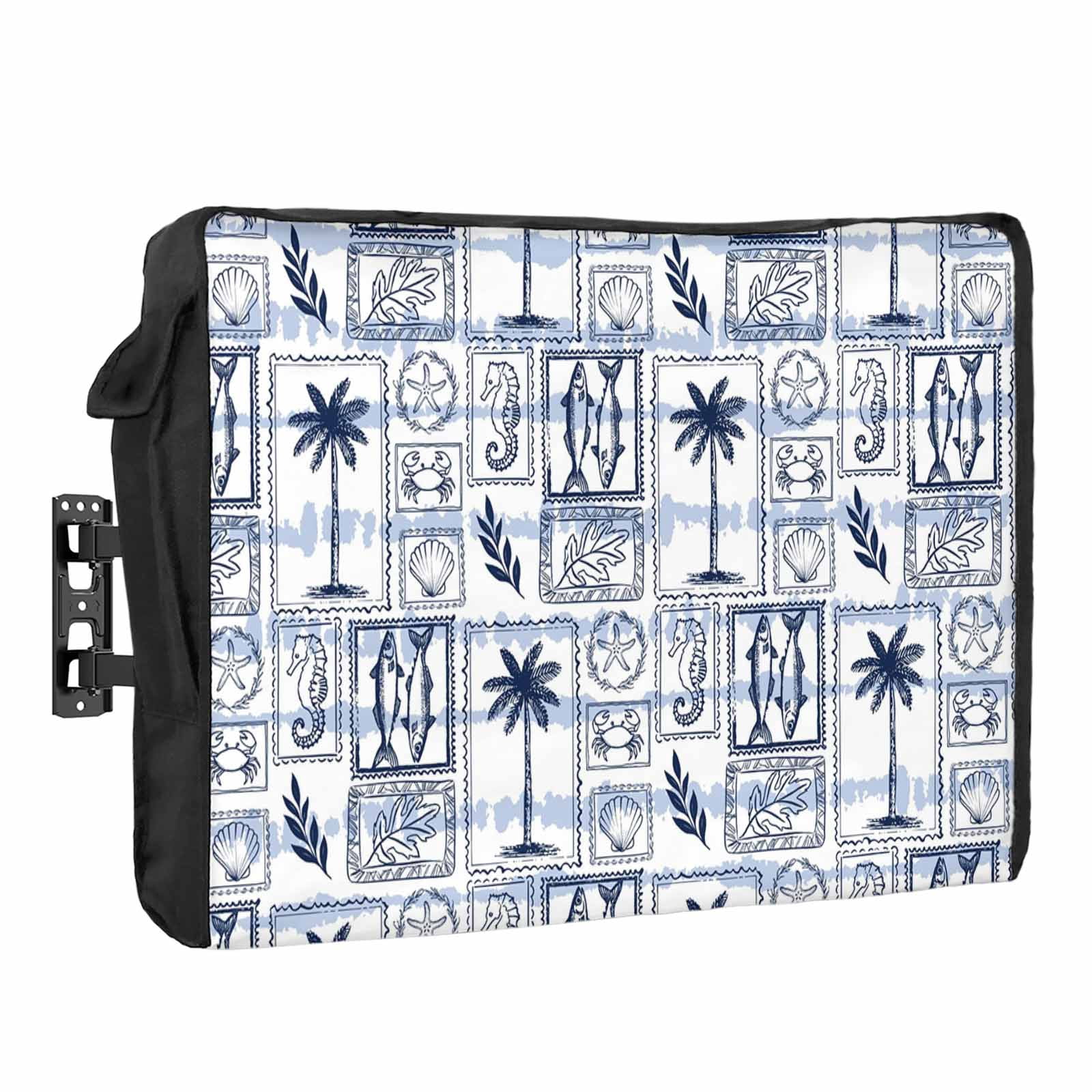 Coconut Tree Outdoor TV Cover 48 to 50 inch Weatherproof Waterproof ...