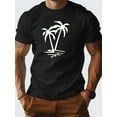 thumbnail image 1 of Coconut Tree Pure Cotton Men's Tshirt Comfort Fit, 1 of 3