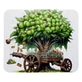 thumbnail image 1 of Coconut Tree Square Desk Mat Mousepad, 8.3x9.8 Inch Non-Slip Rubber Bottom, Printed Gaming Mousepad for Office and Gaming, 1 of 6