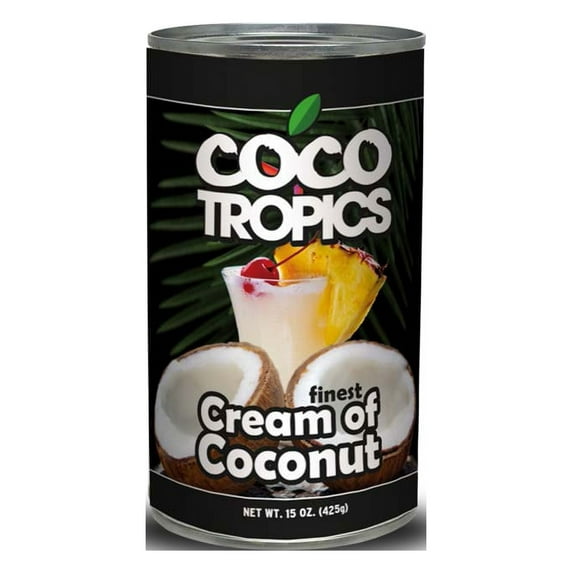Coco Tropics Cream Of Coconut, 57 Fluid Ounces, 12 Per Case