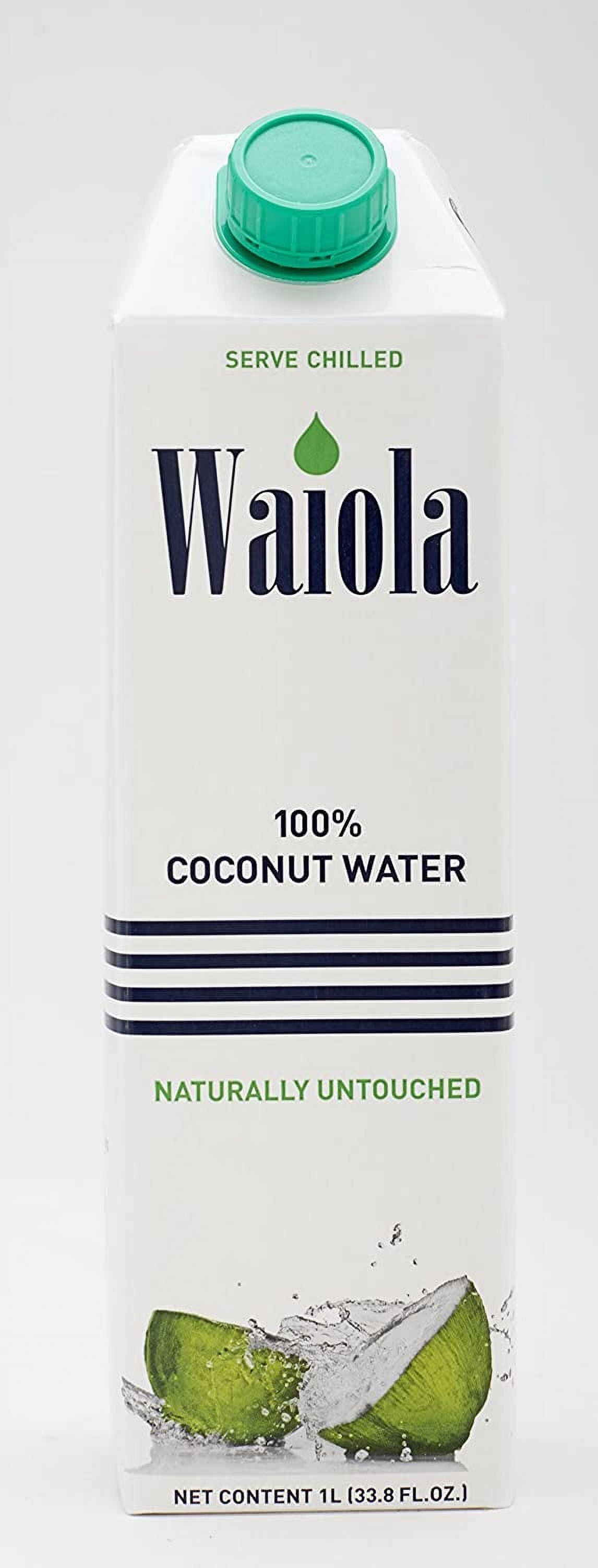 Coconut Water, 1 Liter, Natural (Pack of 12) | 100% Pure | Just one ...