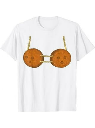 Summer Coconut Bra Halloween Costume Shirt Funny Outfit Gift V