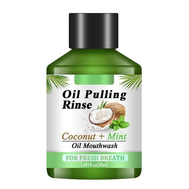 Coconutoil Mouthwash 50ml Cleans Bad Breath And Keeps The Scent For The Teeth And Gums