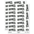 thumbnail image 1 of Coconuts About This Teacher Student School Sticker Set - White - Matte Finish - 2.00" Large, 1 of 7