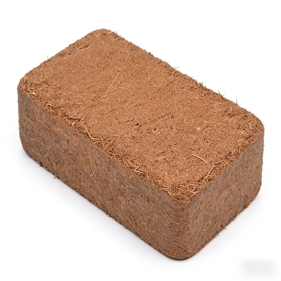 Coconuts Brick Organics Soils - General-purpose Coconuts Soils - Coconuts Husk - Coarse Coconuts Shells - Grows Vegetables Flowers and Plants