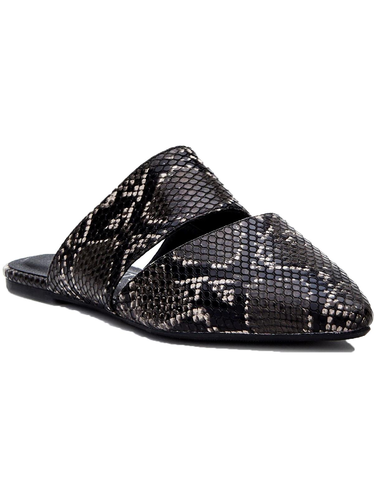 Coconuts by Matisse Nisa Women's Faux Leather Snake Print Slide Mule