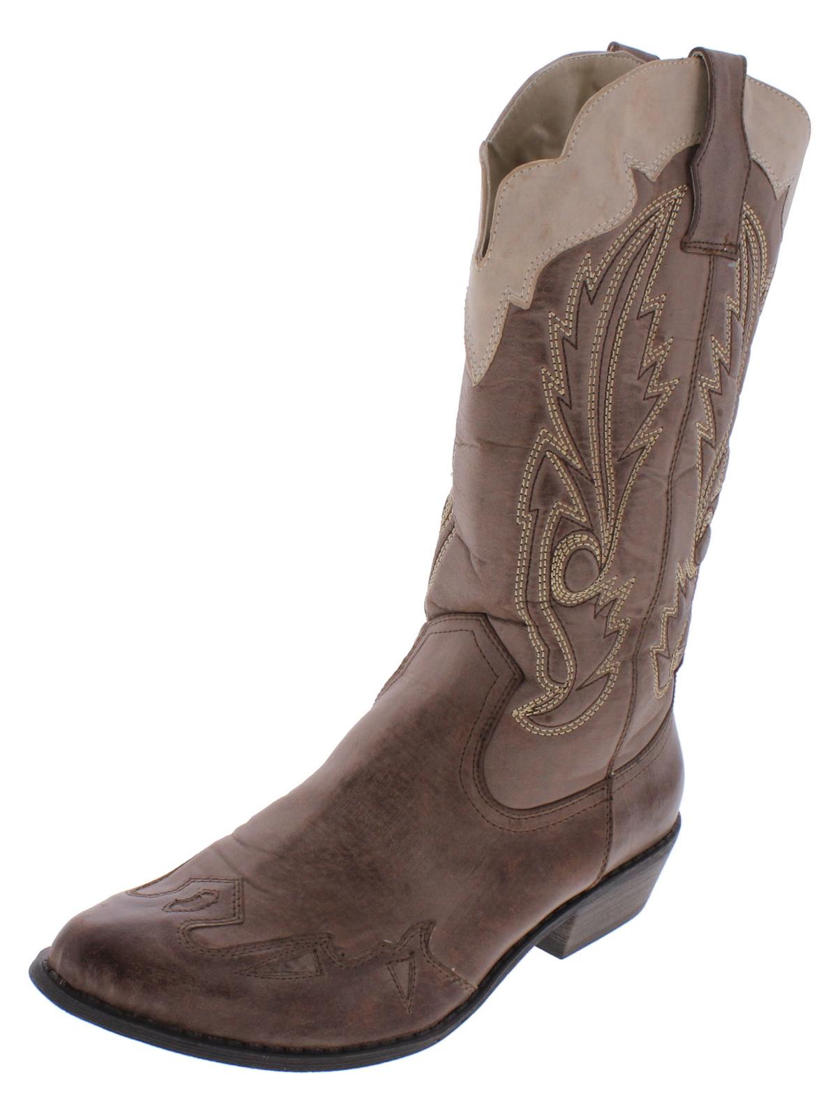 Coconuts by Matisse Women's Cimmaron Faux Leather Western Boot