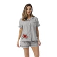 thumbnail image 1 of Cocoom Button Down Pajama Short Set, 1 of 4