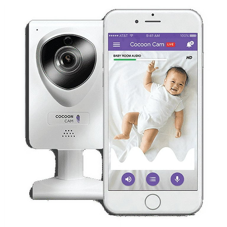 Cocoon Cam Smart Baby Monitor with Patented Breathing Monitoring