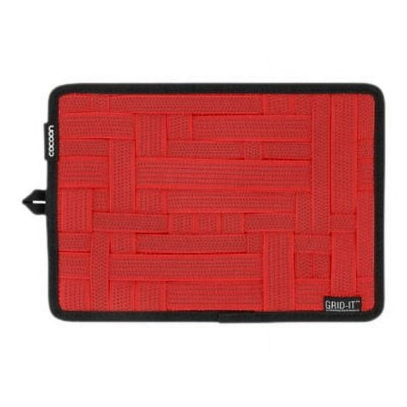 Cocoon Innovations CPG8RD Cocoon Cpg8rd 7.5" X 10.5" Grid-it![r] Organizer [red]