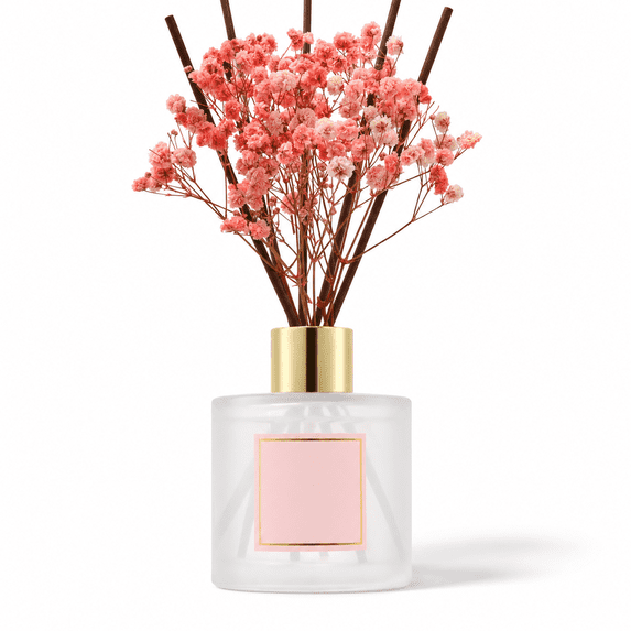 Cocorrina Reed Diffuser - Cherry Blossom 6.7 Fl.oz Set With Sticks ...