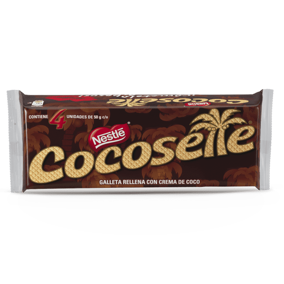 Cocosette Coconut Wafer Cookie Snack Pack, 4 Count