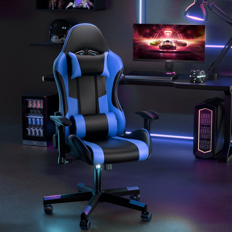 Cocosity Ergonomic Blue Gaming Chair for Gaming Room,Home Office