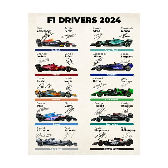 Cocosmile Car Racing Poster - Sports Car Racing Art - Great Wall Decor for Garage, Living Room or Office - 8x10 UNFRAMED Wall Art