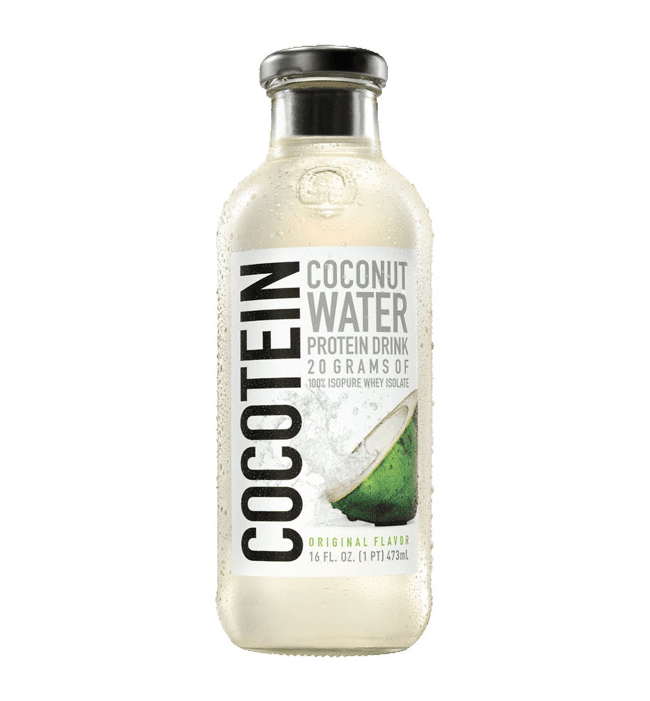 Cocotein Coconut Water Protein Drink, Original Flavor, 20g Protein, 16