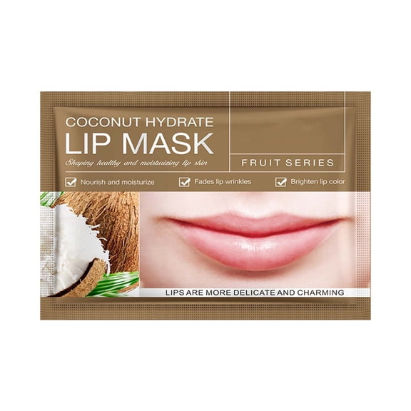 Cocount Lip Mask Patches,Moisturizing Anti-Wrinkle Anti-Aging Firm Hydrate Lips,Moisture Essence Make Your Dry Lip