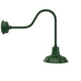 thumbnail image 1 of Cocoweb 12 inch Vintage LED Barn Light in Green with Sleek Arm, 1 of 6