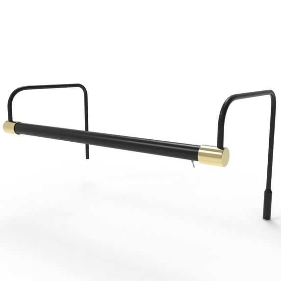 Cocoweb 16" Tru-Slim Plug-In LED Art Light in Black and Brass