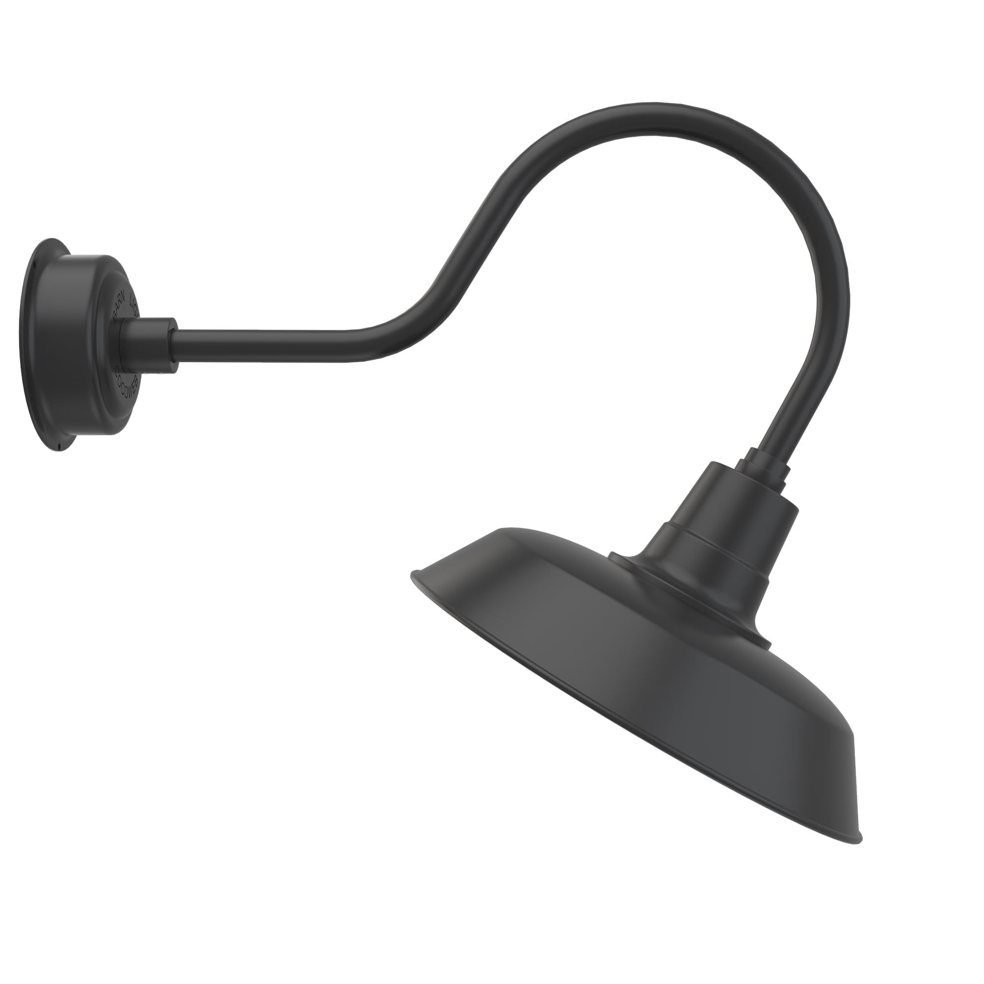 Matte Black Metal Dimmable Direct Wired Sconce