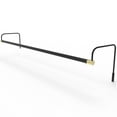 thumbnail image 1 of Cocoweb 43" Tru-Slim Plug-In LED Art Light in Black and Brass, 1 of 5