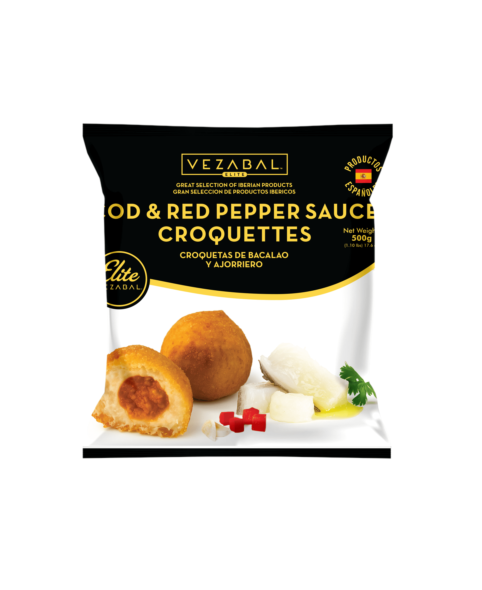 Vezabal Premium Cod Fish Croquettes With Ajoarriero Sauce by Gourmet Delights