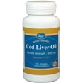 thumbnail image 1 of Cod Liver Oil, 650 mg - 100 softgels, 1 of 4