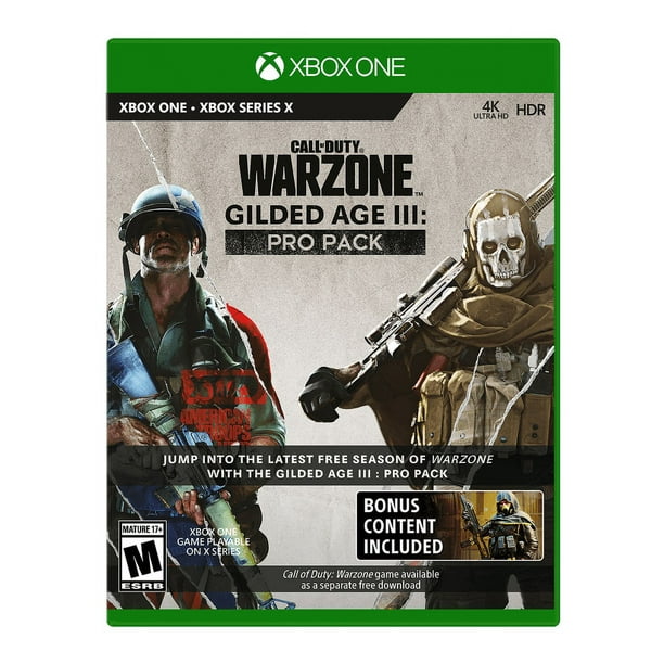 Cod Warzone Gilded Age Iii Pro Pack, Activision, Xbox One, Xbox Series