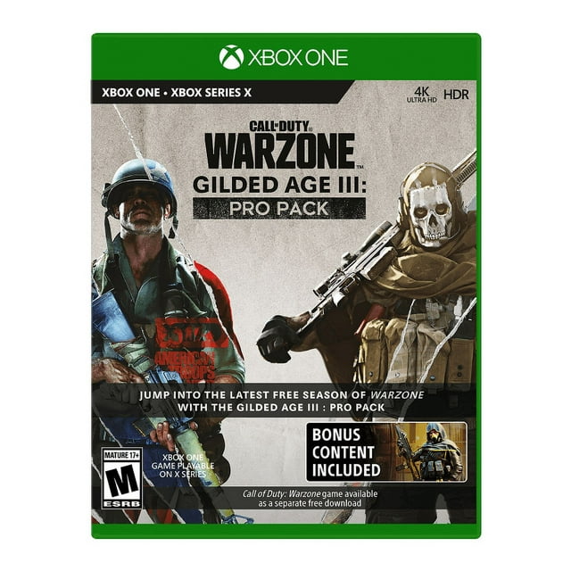 Cod Warzone Gilded Age Iii Pro Pack, Activision, Xbox One, Xbox Series