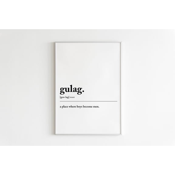 Cod Warzone Gulag Print Gamer Wall Art
