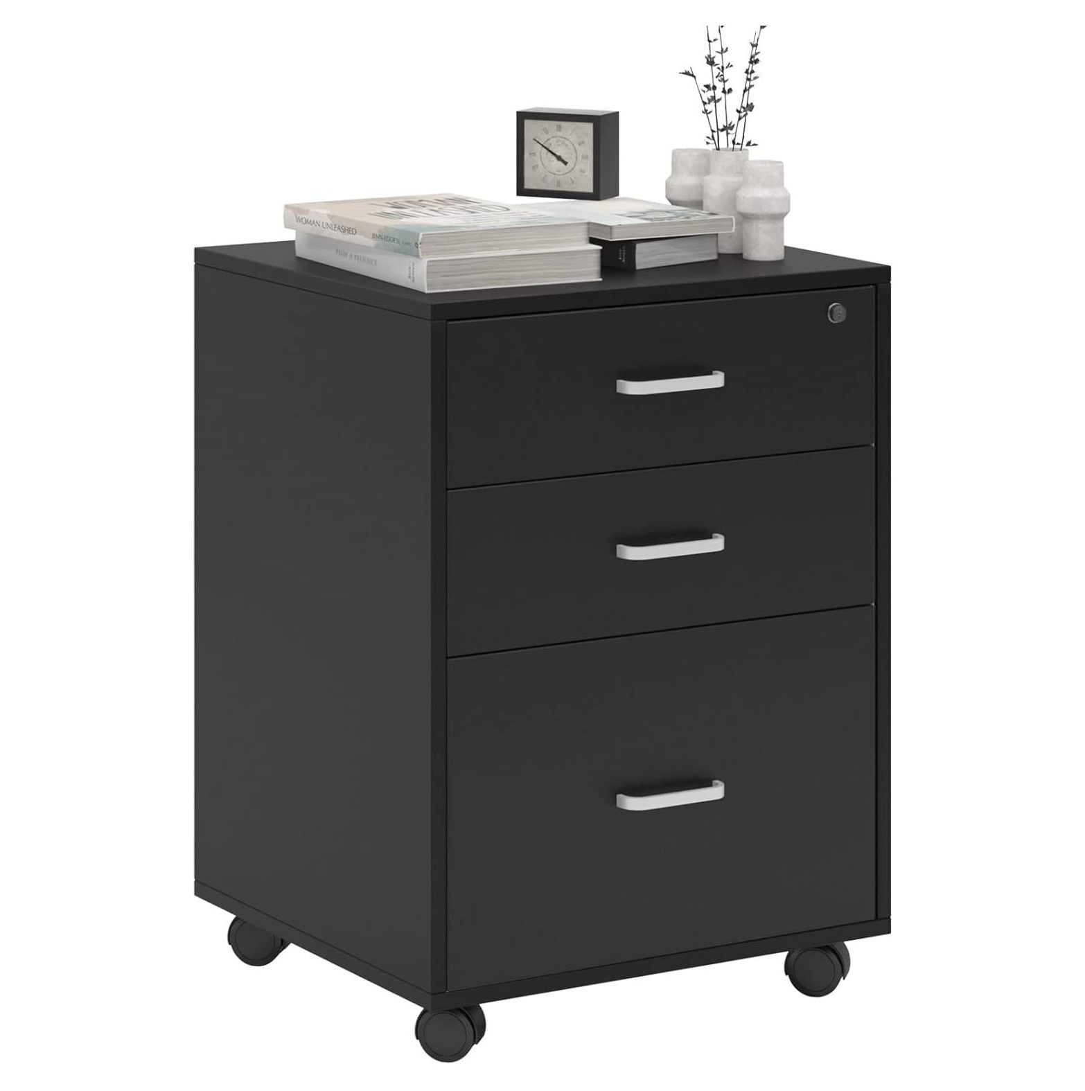 CodYinFI 3 Drawer Mobile File Under Desk Storage,Filing