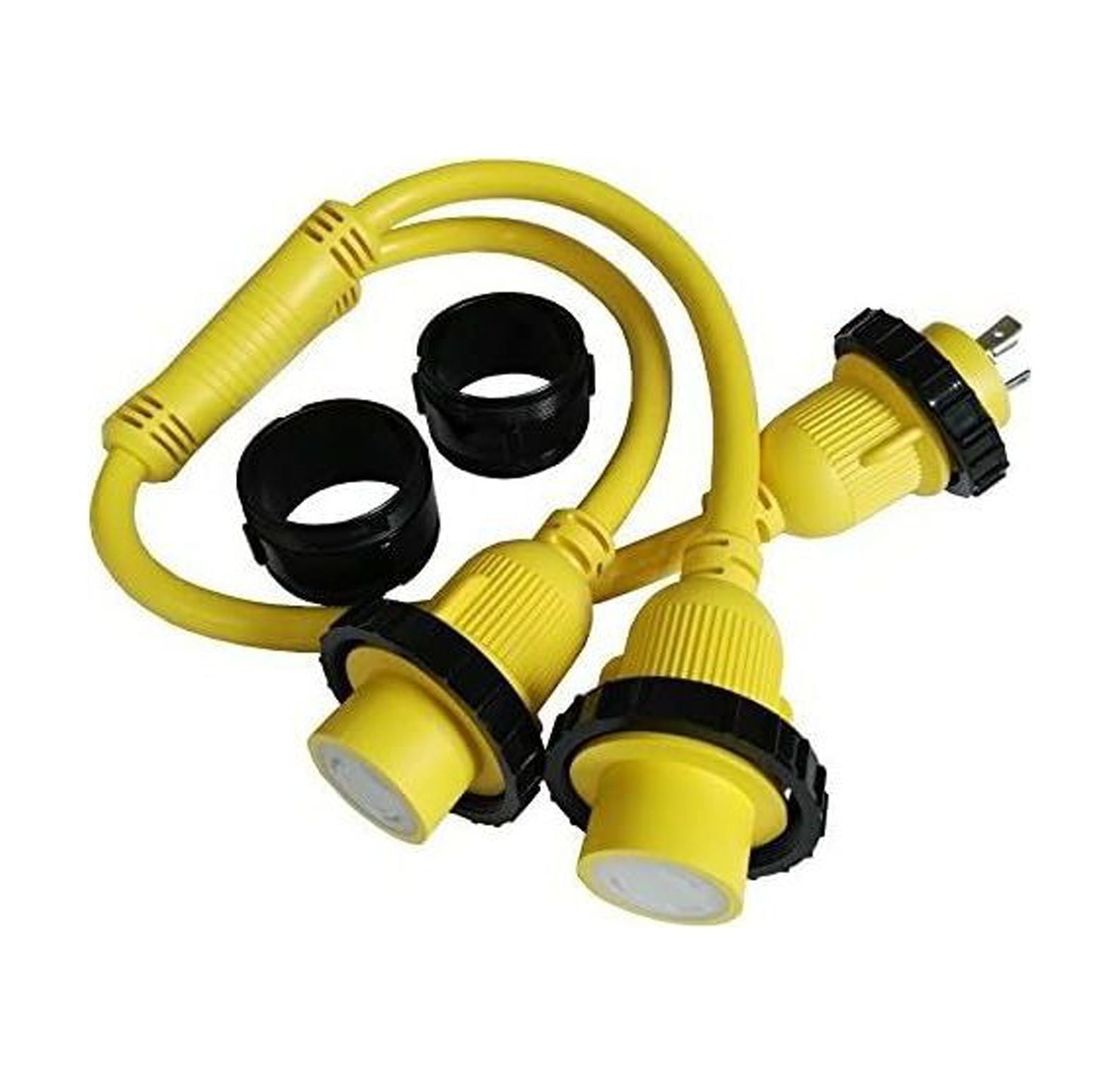 CodYinFI 692040 Splitter, Marine 30 AMP Shore Power L530P Male Plug to