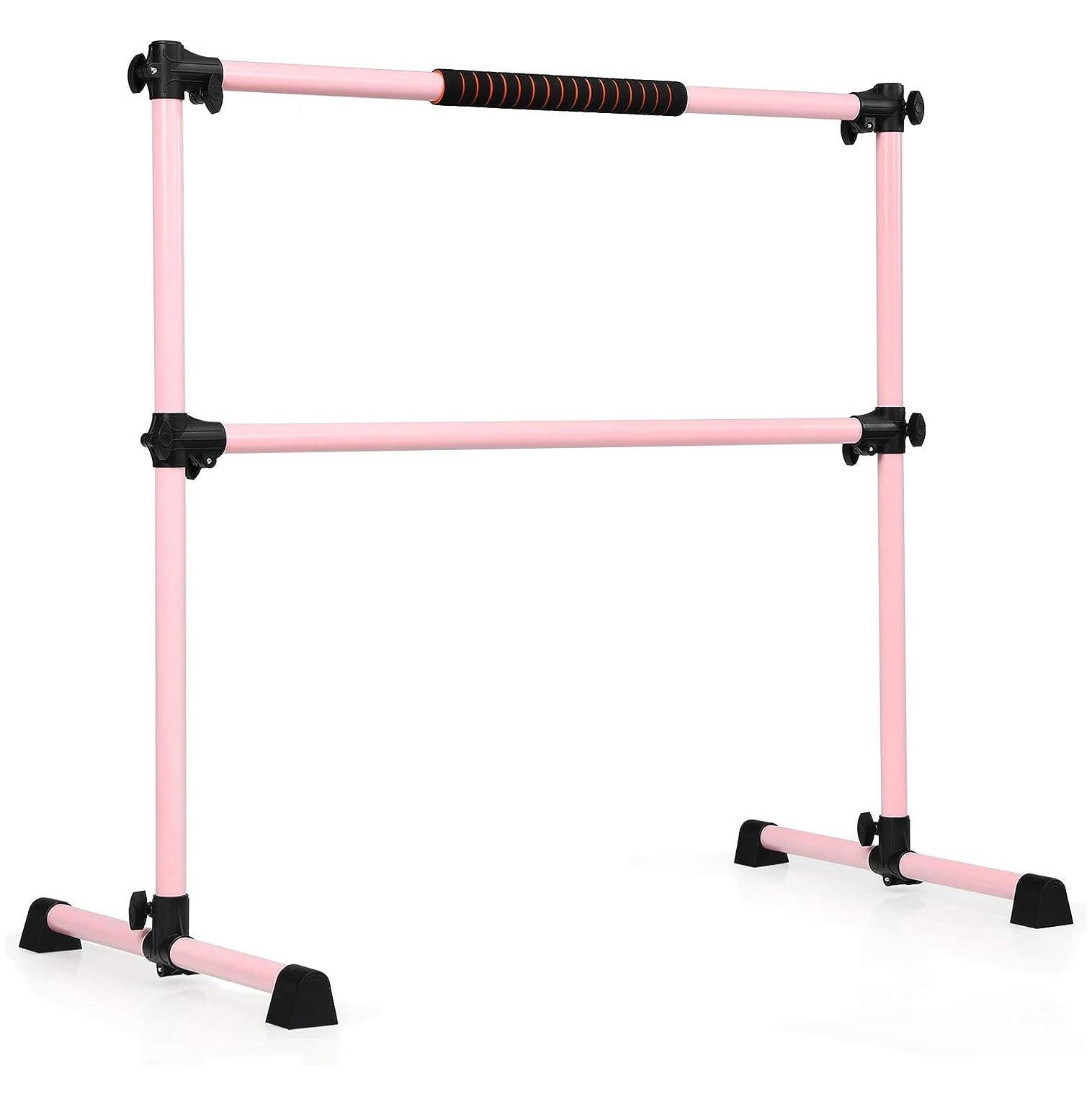 CodYinFI Ballet Barre Portable Double, Freestanding Ballet Barre Adjustable, Heavy Duty Dancing