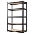 thumbnail image 1 of CodYinFI Black Adjustable 5-Tier Metal Storage Shelving Unit, 1 of 8