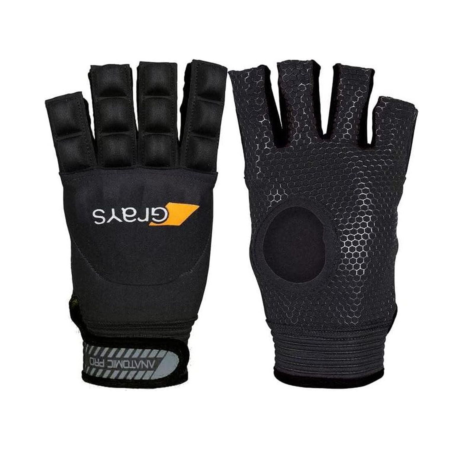 CodYinFI Black Left Medium Outdoor Field Hockey Gloves Anatomic Pro