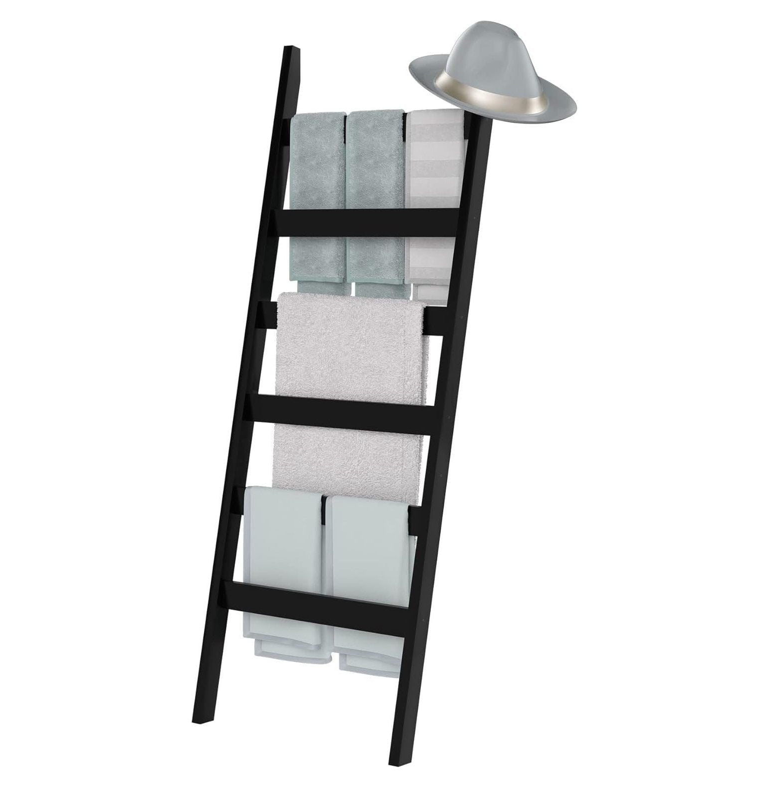 CodYinFI Blanket Ladder, 6 Tier Blanket Holder, 68.9 Inch Tall Blanket