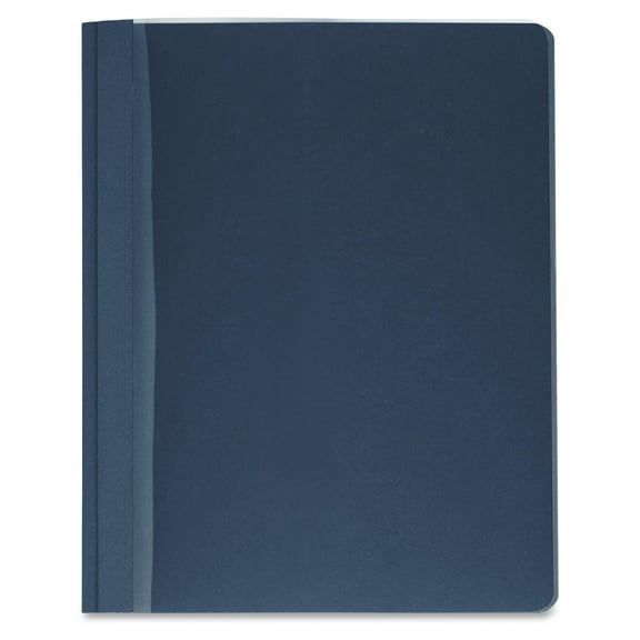 CodYinFI Clear Front Report Covers Dark Blue (Or Midnight Blue), 1/2"