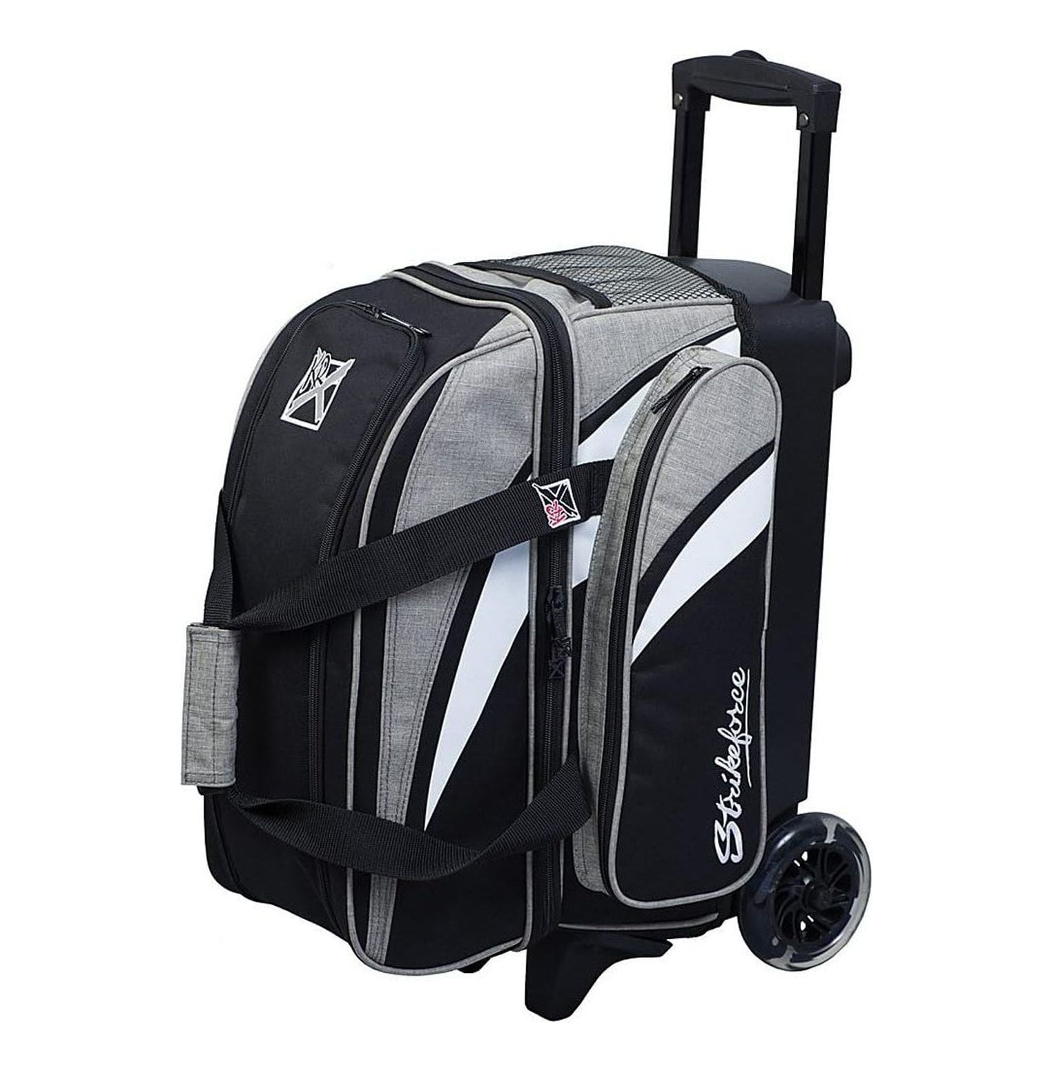 CodYinFI Cruiser Double Bowling Bag With Deluxe 4.5" Smooth Kruze