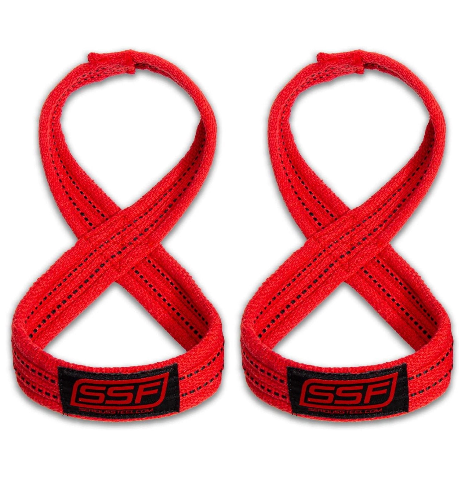 CodYinFI Figure 8 Straps Deadlift Straps Heavy Duty Lifting Straps Strongman Axle Straps