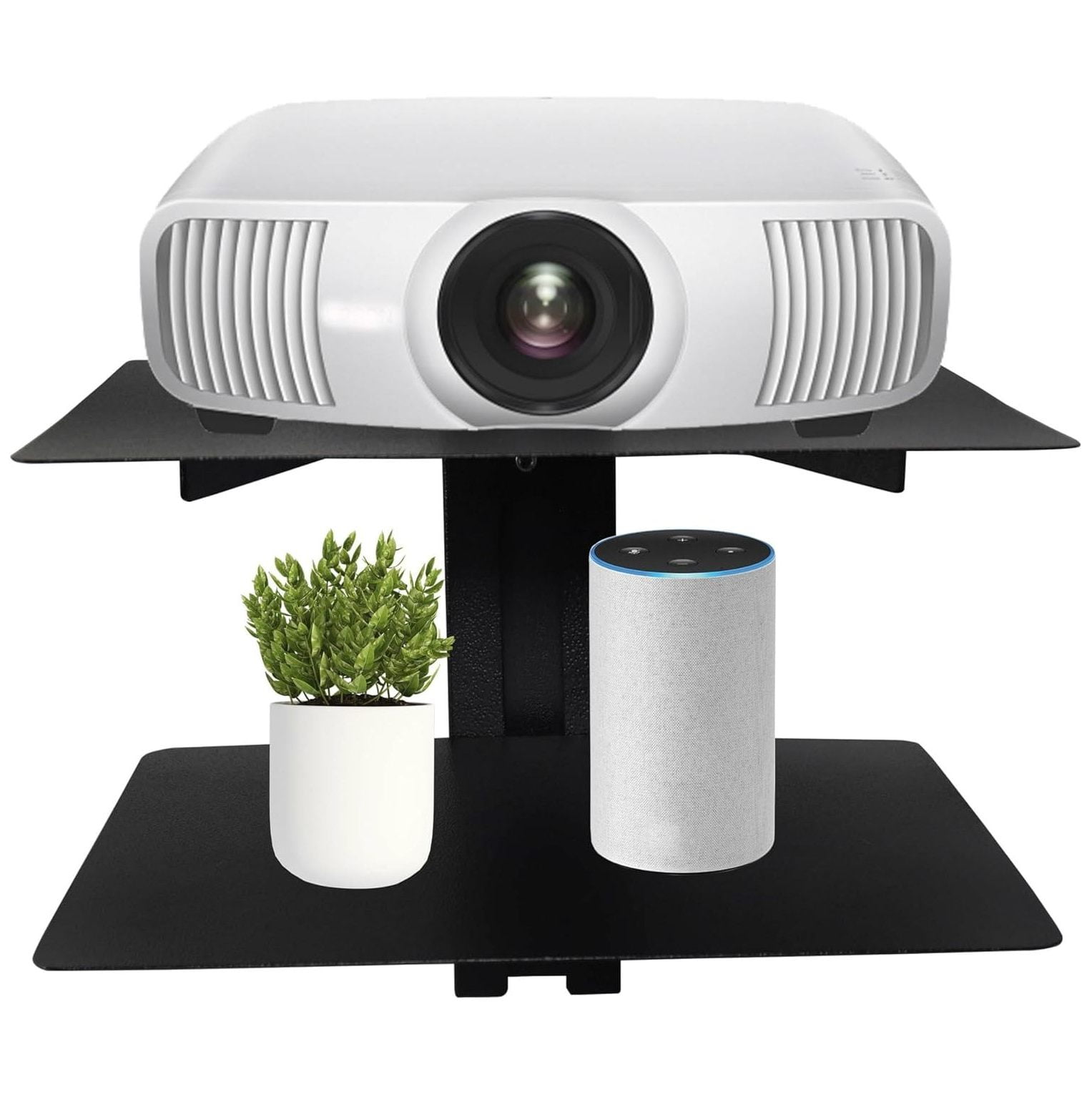 CodYinFI Floating Entertainment Shelf Projector Shelf Floating Wall Mount Shelf for