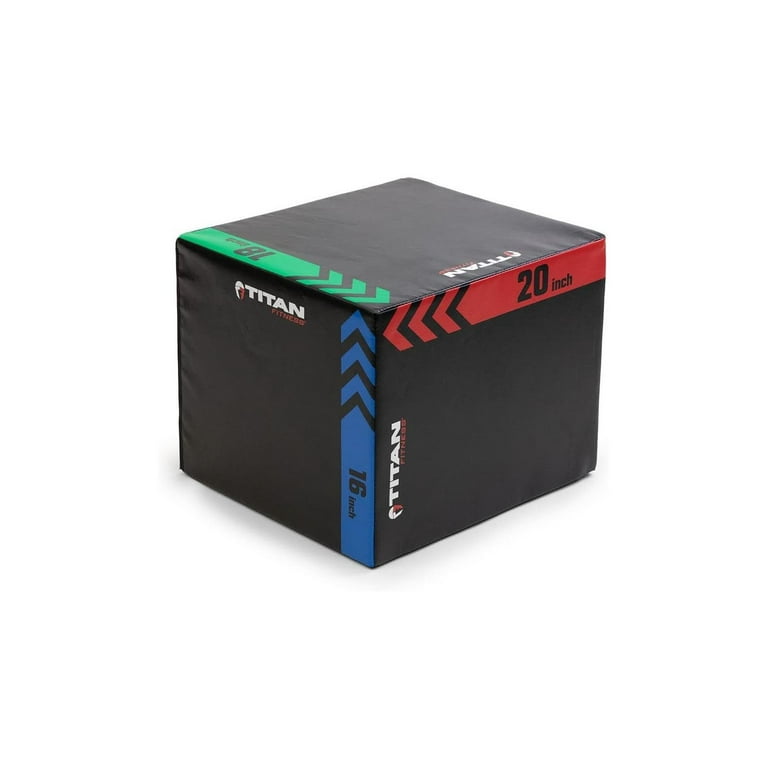 CodYinFI Heavy Foam Plyometric Box 16in 18in 20in 3 in 1 Pro Duty HIIT Exercise Foam Plyo Box Step Up Box Squat Home Garage Gym Training Walmart