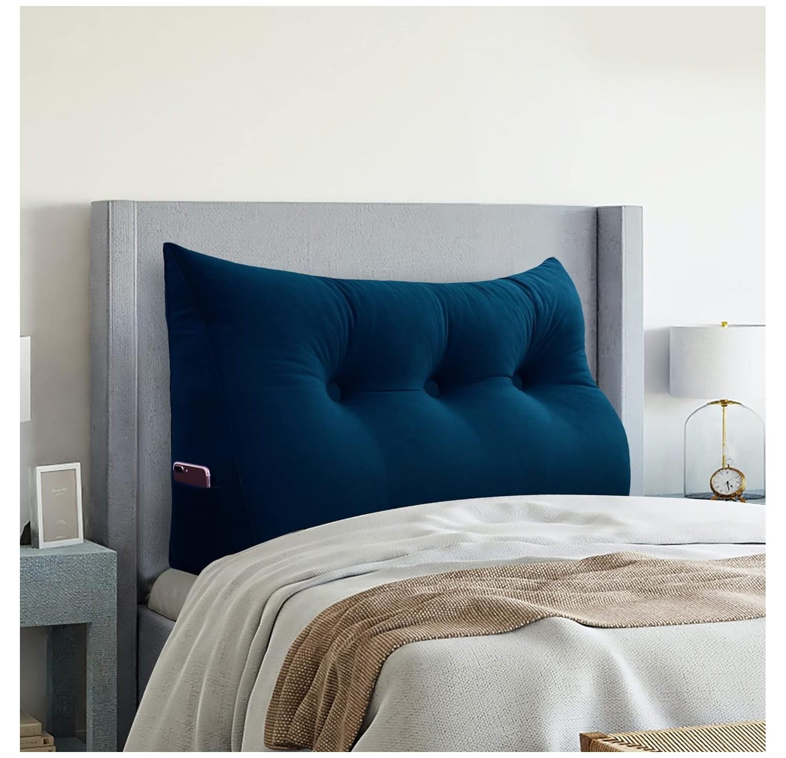 CodYinFI Large Headboard Pillow Wedge Bed Rest Reading Pillow Daybed