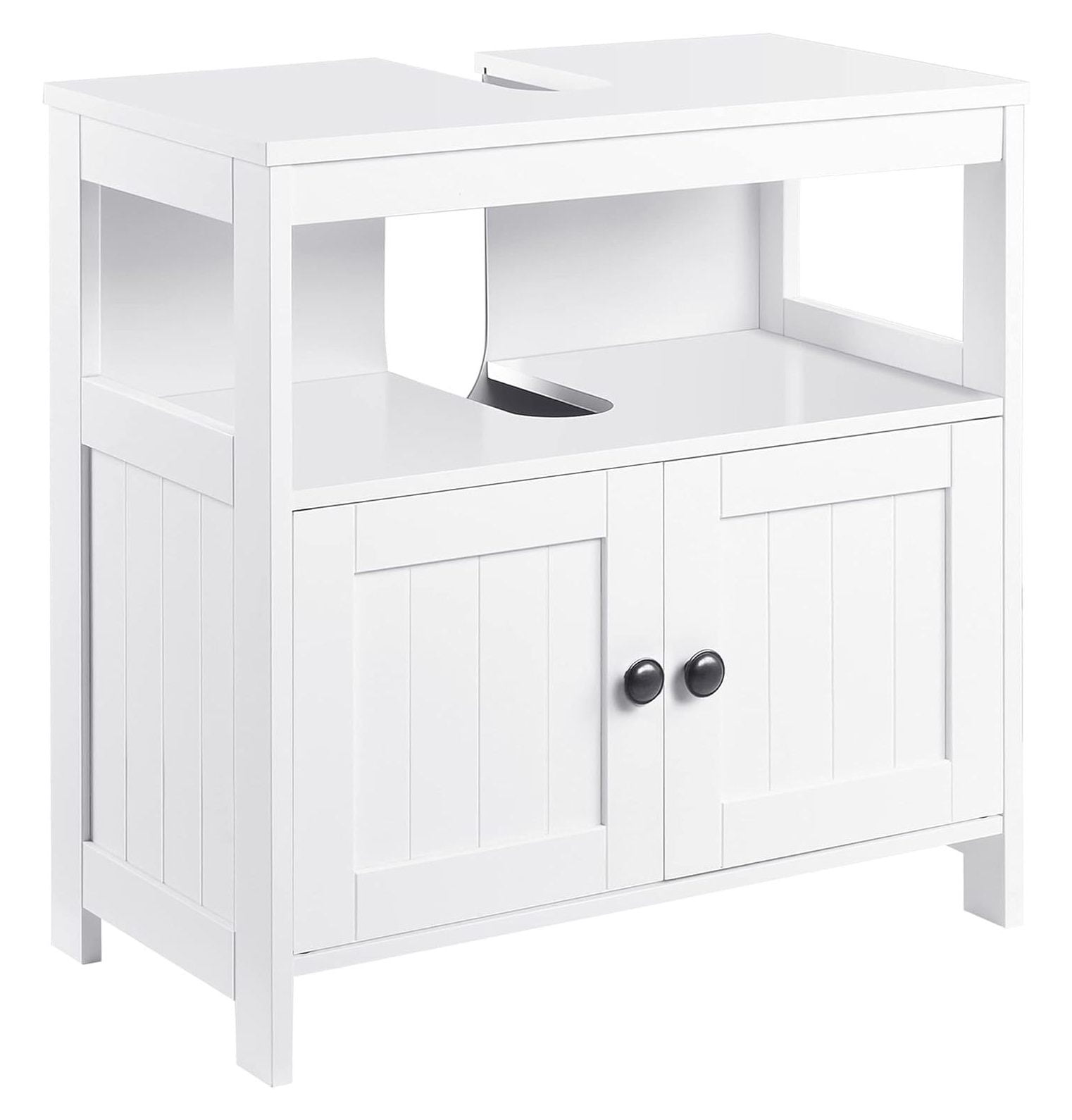 CodYinFI Pedestal Under Sink Cabinet with Double Doors, Modern Bathroom ...
