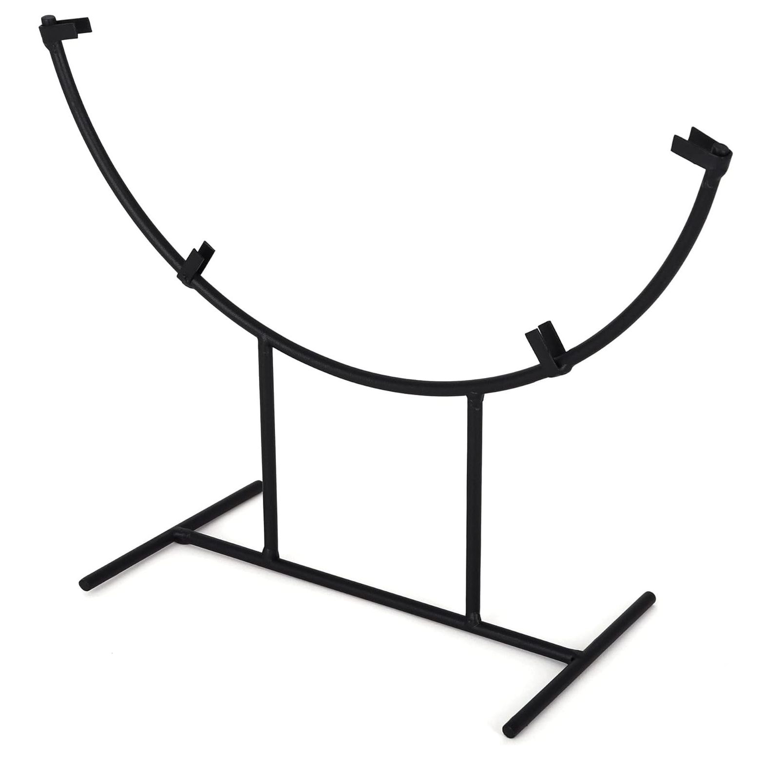 CodYinFI Round Metal Display Stand Fused Glass Art Base Plate Stand