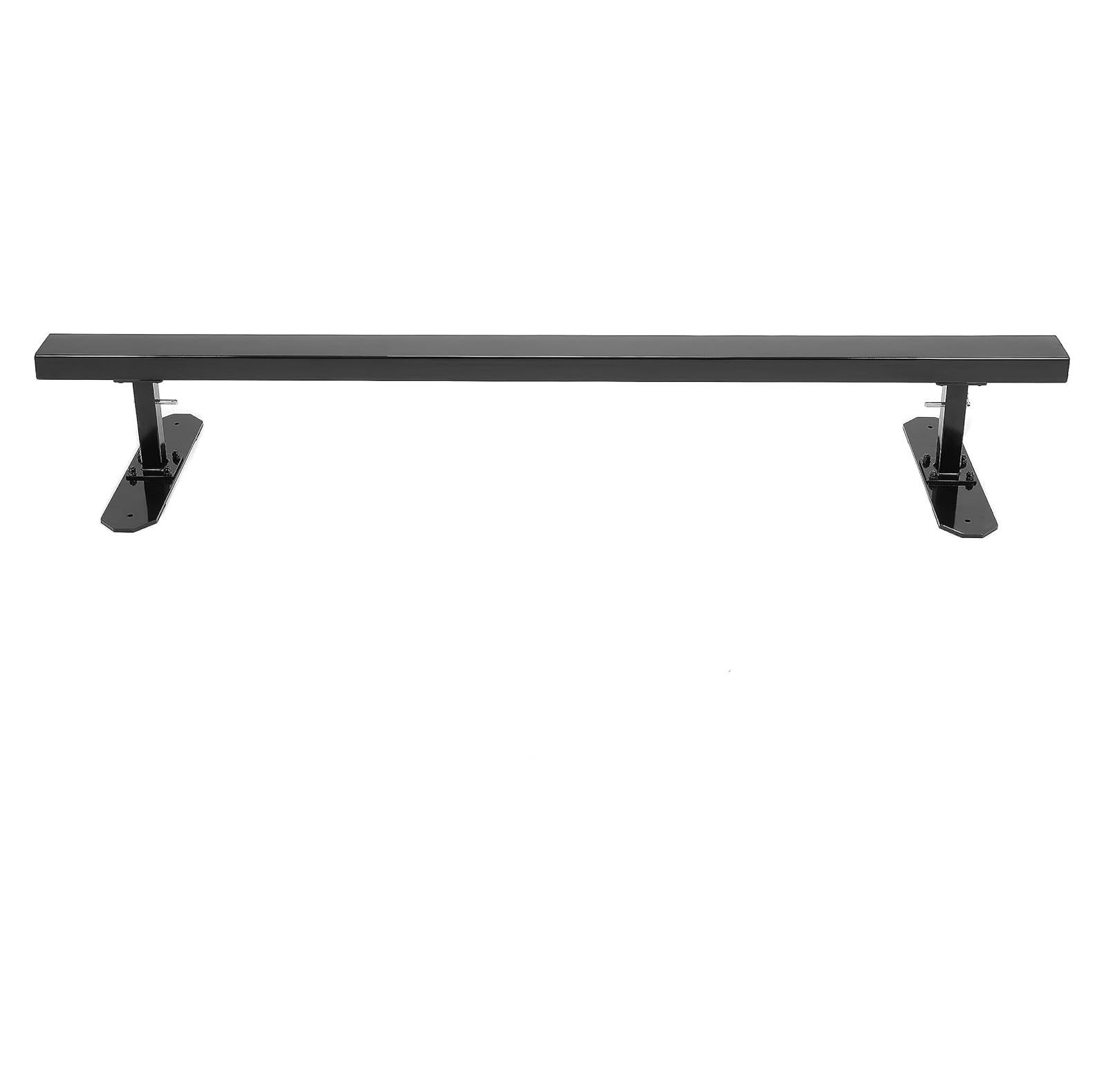 CodYinFI Skateboard Grind Rail 6 feet Obstable Adjustable Flat Bar Rail